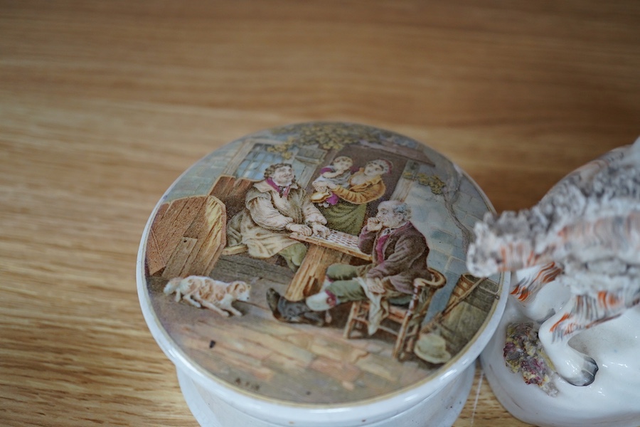 Assorted Continental ceramics including Derby, Staffordshire, Worcester, Limoges etc. Condition - varies